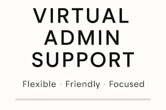 provide professional virtual assistant services
