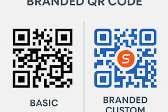 make stylish qr codes for flyers, menus, and packaging