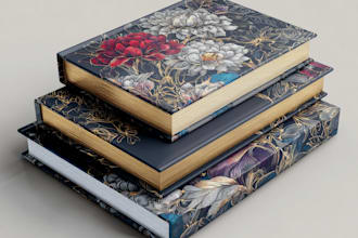 book cover design, book layout, and ebook design