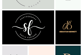 a stylish and professional logo for your instagram or brand