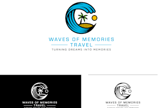 make an modern super journey, travel logo design