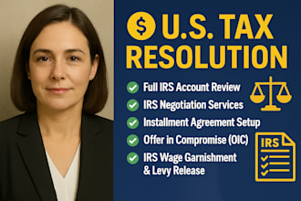 negotiate your irs tax debt, stop penalties, and resolve back taxes