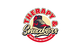 design sneakers lovers mental health advocates logo