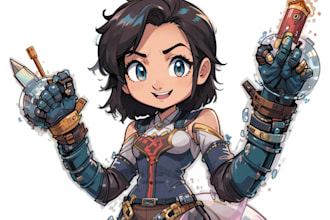 draw your cartoon, character art, commission