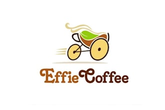 design surprising new street coffee brand logo