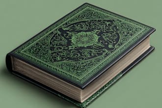 create interior book layout, formatting with cover
