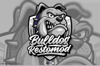 design a professional bulldog logo