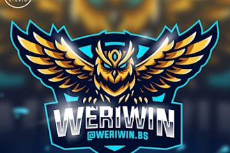 design a unique and professional owl logo for your brand
