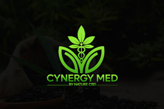 design a unique and professional cannabis or cbd logo for your brand