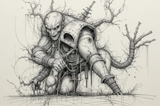 turn your photo into a beautiful hand drawn sketch