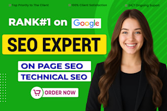do website onpage SEO and technical optimization for google ranking