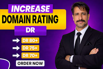 boost increase ahrefs dr domain rating upto dr 80