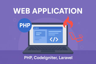 develop or fix custom PHP website and web application