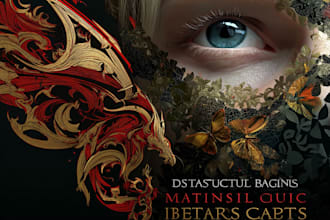 design mythical beasts, monsters, fantasy logo or illustrations