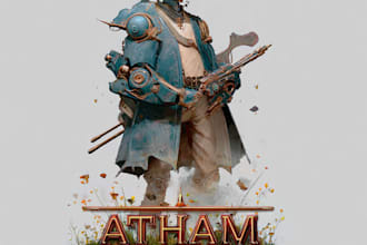 make original medieval, fantasy, rpg, mmorpg game logo title