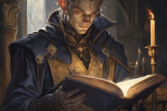 paint semi realistic fantasy art