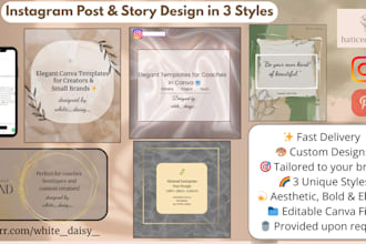 design custom instagram post templates with canva
