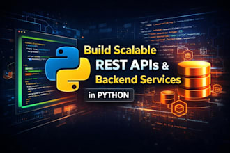 build python rest apis and backend services