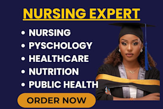 write content in nursing, healthcare, nutrition and psychology