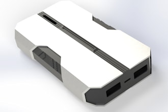 design futuristic pcb antenna enclosure