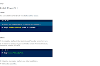 create custom vmware powercli scripts for automation and reporting