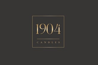 design luxury candle logo