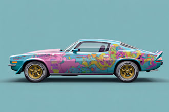 do car wrap design, vehicle wrap, van wrap design