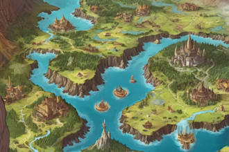 make an amazing world or regional custom fantasy map