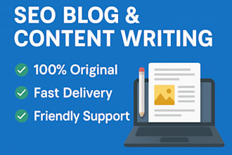do creative content writing, blog writing and translation
