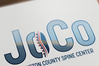 make an modern chiropractor logo design