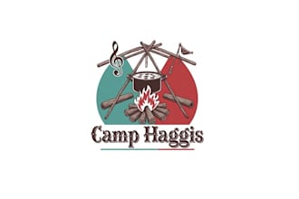design musical winter camp national parks aesthetic logo
