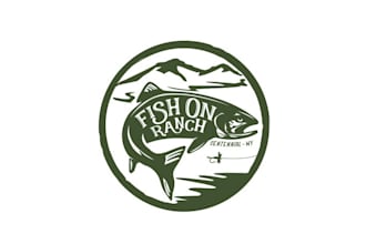 design awesome modern farm equipment USA logo