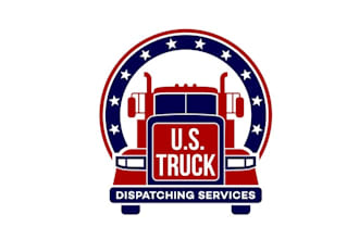 design premium traditional our blooming truck logo