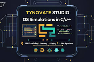 implement os level simulations and concepts in c or c plus plus