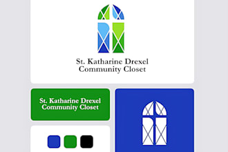 do modern christian, community, non profit logo design for your brand