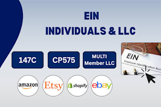 get your USA ein tax id for sole or llc