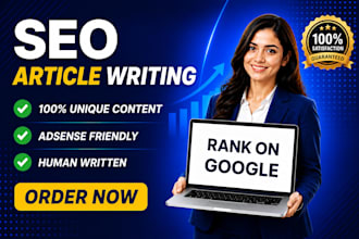 write 30 SEO friendly articles for fast google adsense approval