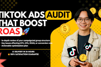 audit your tiktok ads and give a detailed optimization plan
