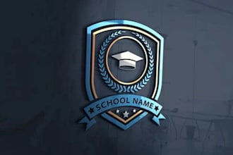 custom teacher logo design education and academic branding