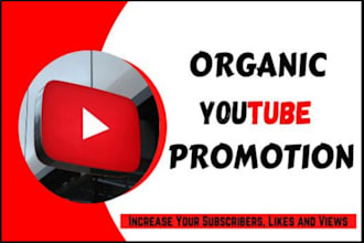 do organic youtube promotion to get 1 million views