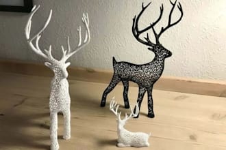 3d cad model, 3d lattice model,3d bjd stl, 3d hueforge model, 3mf 3d printing
