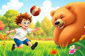 design children story book illustration and kids book illustration
