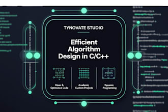 design and implement efficient algorithms in c or c plus plus