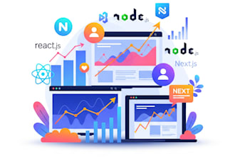 develop a custom web app using react and node