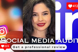 audit and optimize your social media and curate top photos