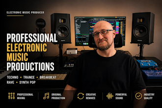 produce an original electronic music track