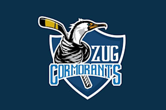 design minimal street hockey team logo