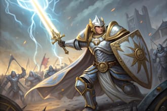 create epic warhammer age of sigmar character art