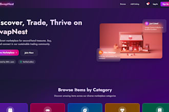 create a modern react landing page or convert figma to react