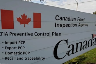 make cfia haccp, pcp import, domestic and pcp export for canada food business